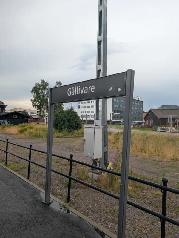 Zastávka Gallivare Zastávka Gallivare